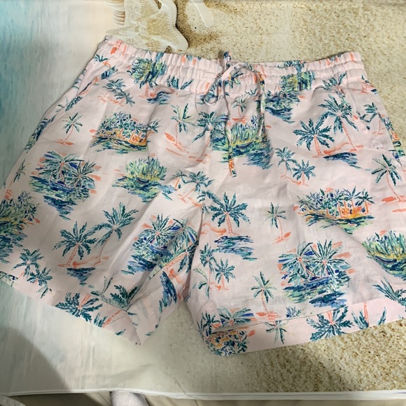 NWT Tommy Bahama Village High-Rise Linen Easy Short - Picture 6 of 8